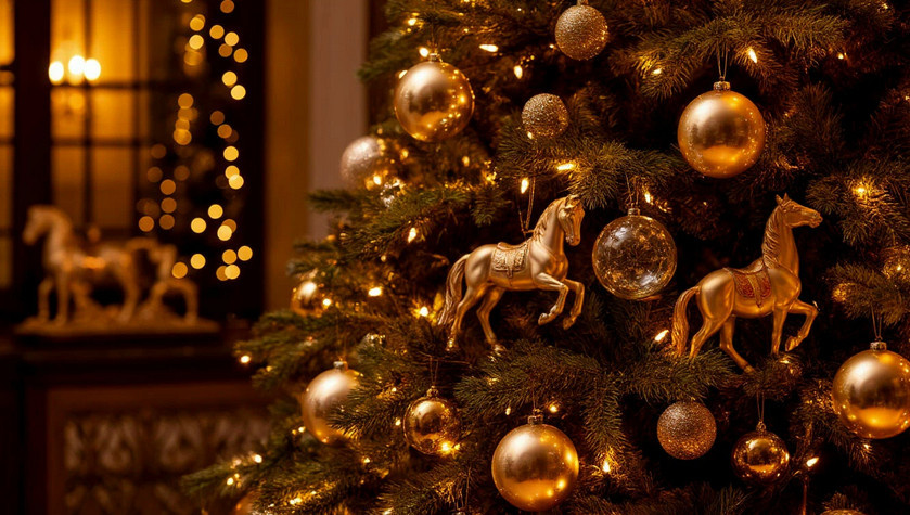 Как украсить елку в год Лошади: практическое руководство