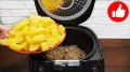 Сытное блюдо из картошки с луком и салом в мультиварке