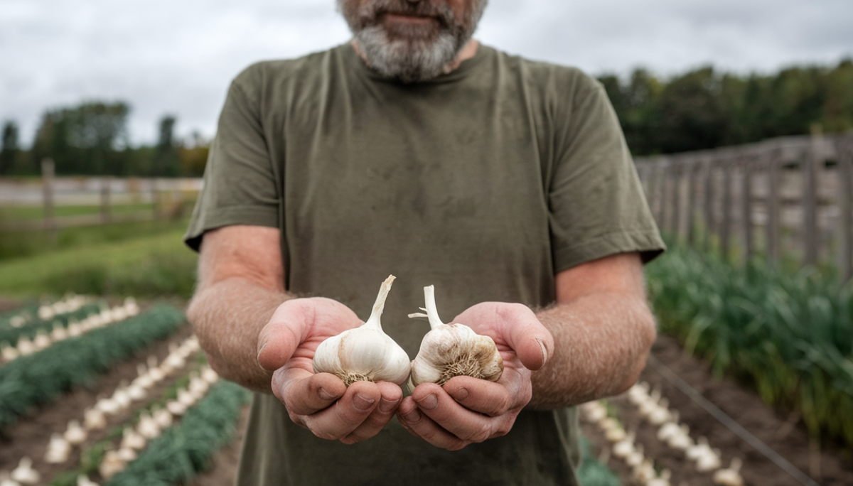 Как латышский метод посадки чеснока удивил садоводов