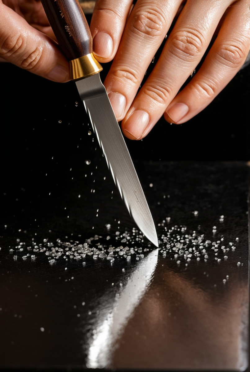 Как правильно использовать масло для заточки ножей: главное о свойствах и подаче