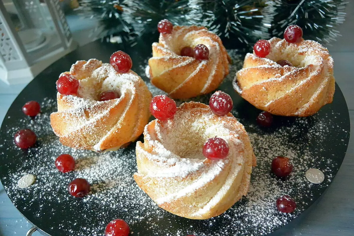 Вкусные кексы за час: простой рецепт для праздничного стола