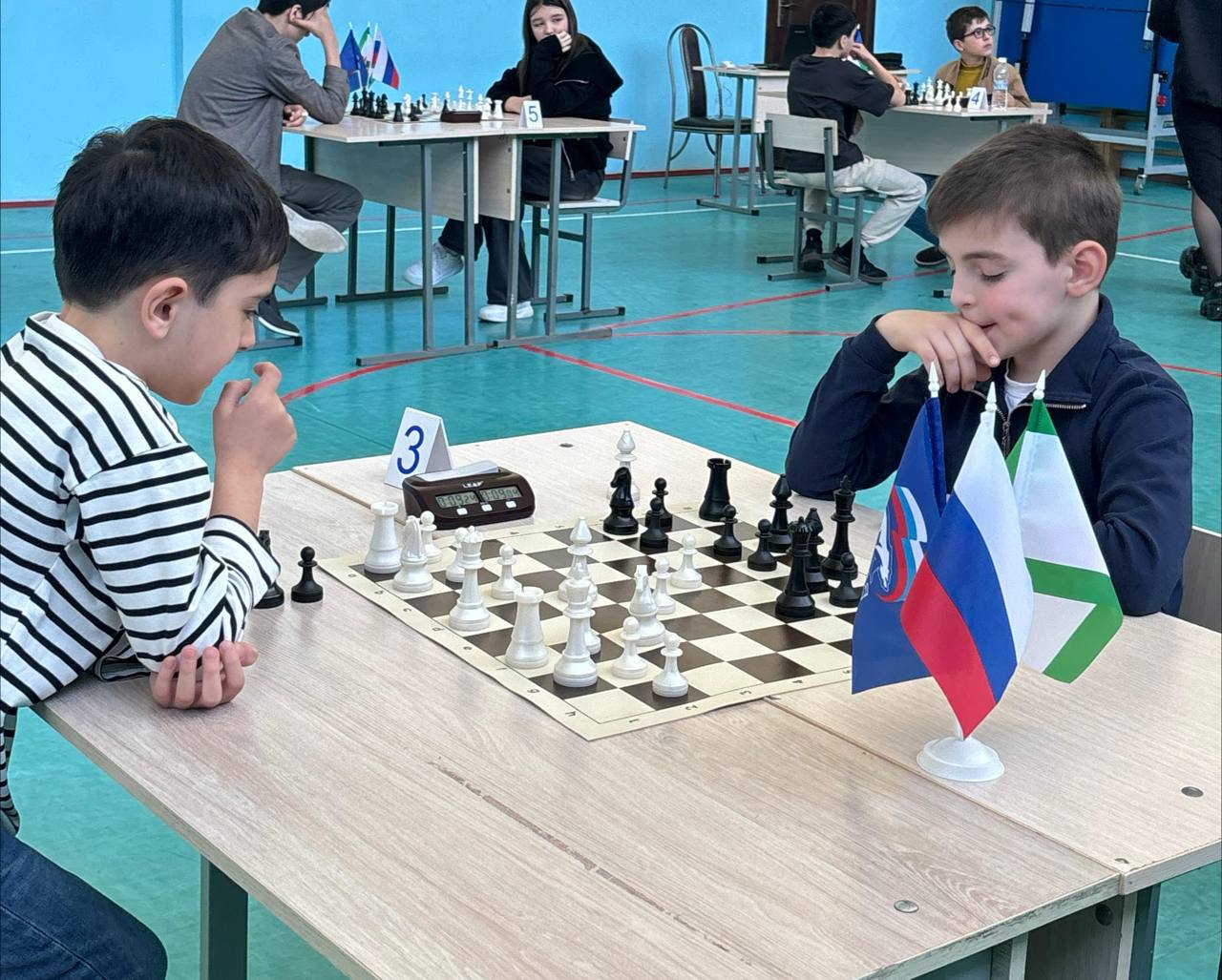 В колледже им. Т. Х. Цурова прошёл региональный отборочный этап Всероссийского детского кубка С.А. Карякина «Шахматная смена – 2026» В колледже им. Т. Х. Цурова прошёл региональный отборочный этап Всероссийского детского кубка С.А. Карякина «Шахматная смена – 2026»