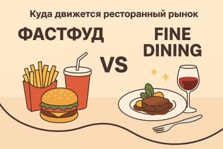 Фастфуд и fine dining: Как меняется ресторанная культура на перекрестке двух миров