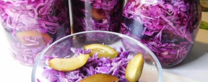 Маринованная красная капуста со сливами: незабываемый вкус и яркие цвета на вашем столе