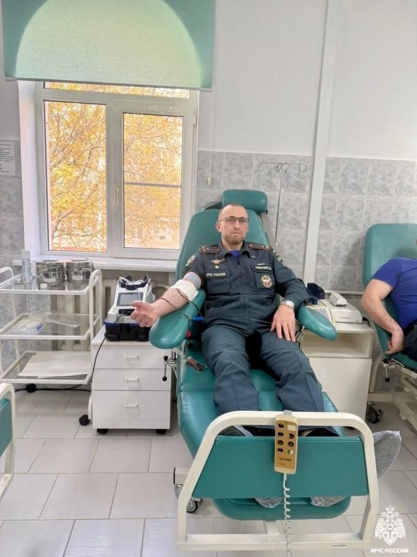 Сотрудники ИПЛ по Ингушетии сдали кровь в канун Дня Победы Сотрудники ИПЛ по Ингушетии сдали кровь в канун Дня Победы