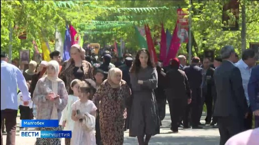 Память защитников Малгобека почтили на митинге в Ингушетии