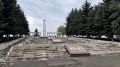В Назрани начали реконструкцию Аллеи Победы