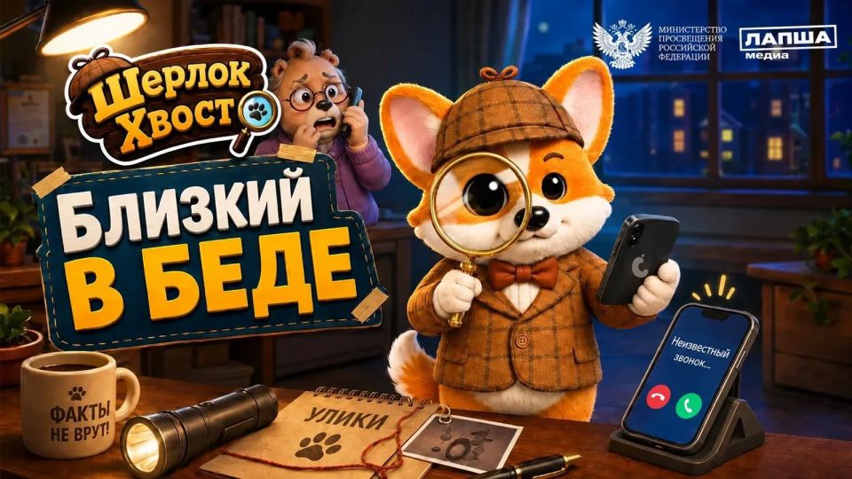 Стартует первый сезон мультсериала «Шерлок Хвост»