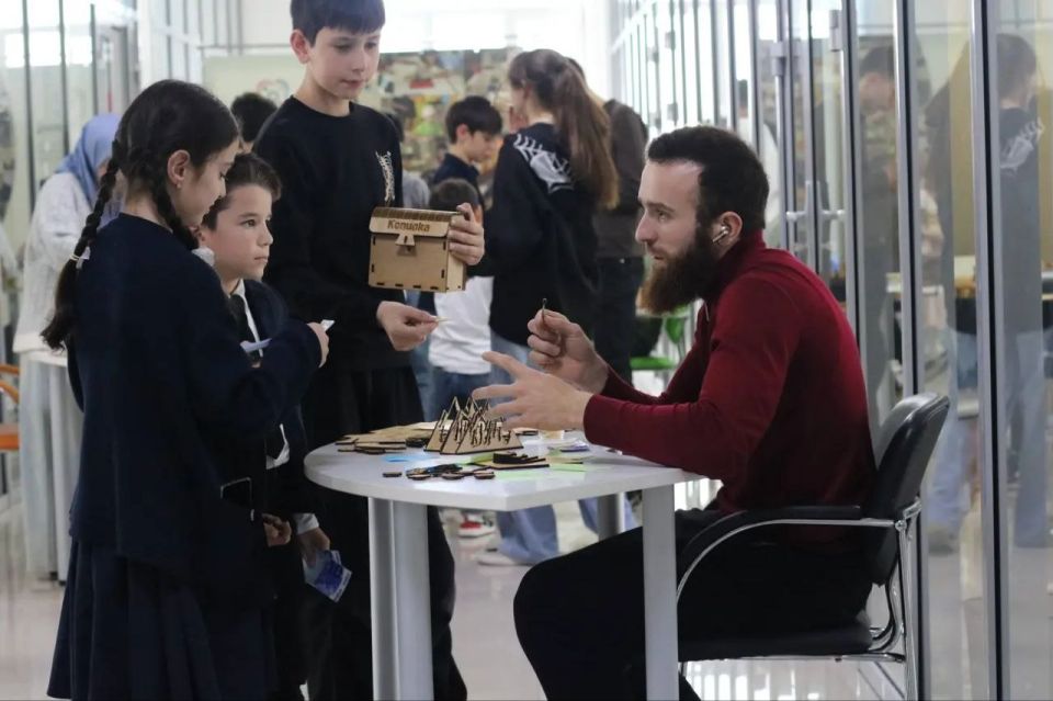 В «Кванториуме» Ингушетии подвели итоги учебного года — традиционной итоговой ярмаркой