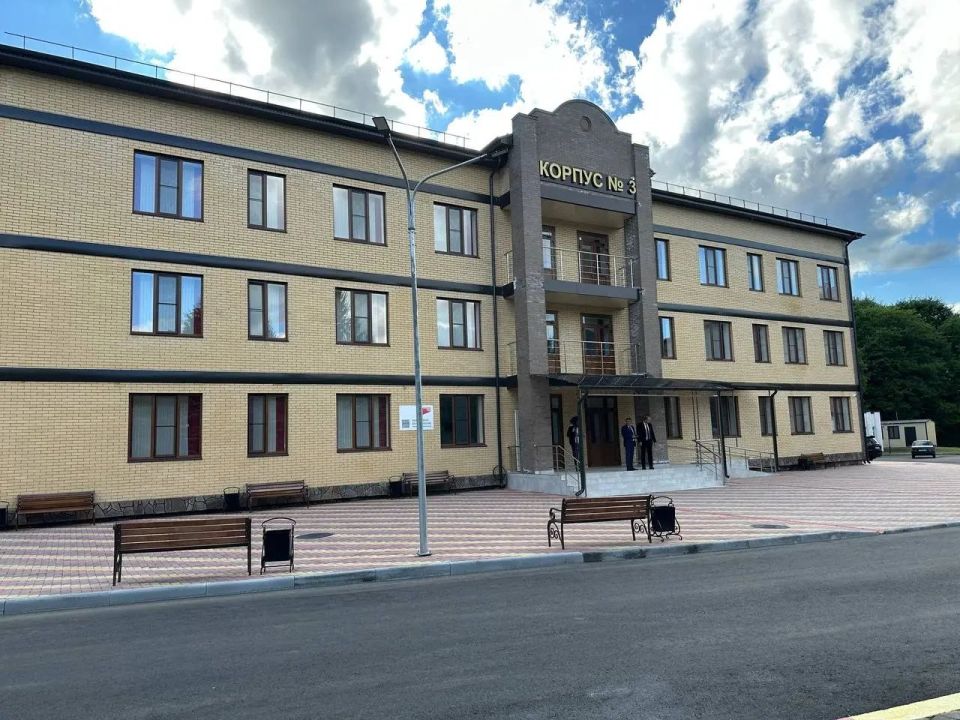 В селе Сурхахи построили третий корпус Дома ветеранов на 40 мест