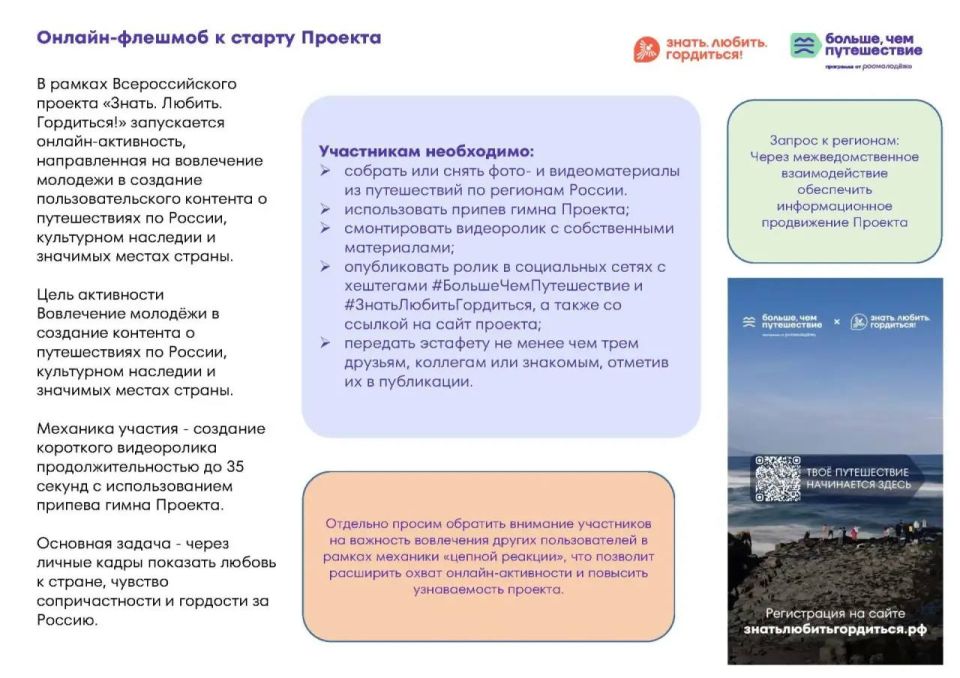 Всероссийский проект «Знать. Любить. Гордиться!» Всероссийский проект «Знать. Любить. Гордиться!»