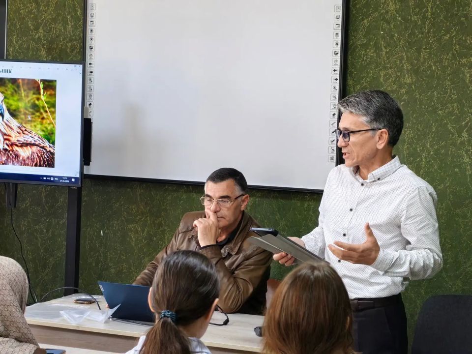 23.05.2026 г.. Заповедные территории и молодёжь На базе ЧОУ ВО «Гуманитарный университет им. М. А. Шавхалова» состоялась лекция-семинар «Заповедные территории и молодёжь: роль добровольцев в сохранении природы заповедника... 23.05.2026 г.. Заповедные территории и молодёжь На базе ЧОУ ВО «Гуманитарный университет им. М. А. Шавхалова» состоялась лекция-семинар «Заповедные территории и молодёжь: роль добровольцев в сохранении природы заповедника...