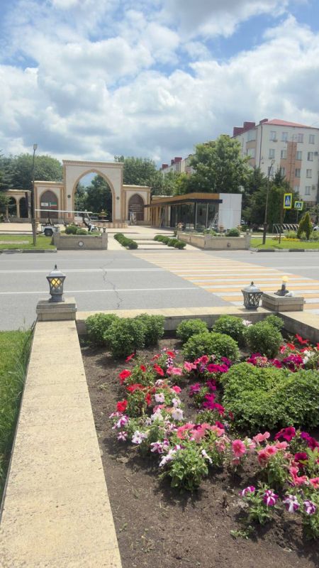 «Электросеть Магас» проводит работы по замене ламп на проспекте «Электросеть Магас» проводит работы по замене ламп на проспекте