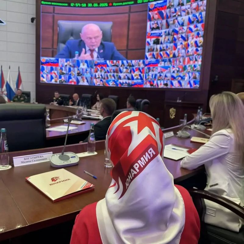 Представители Ингушетии приняли участие в XV Всероссийском слёте «Юнармии», который прошёл в Национальном центре управления обороной Российской Федерации в Москве Представители Ингушетии приняли участие в XV Всероссийском слёте «Юнармии», который прошёл в Национальном центре управления обороной Российской Федерации в Москве