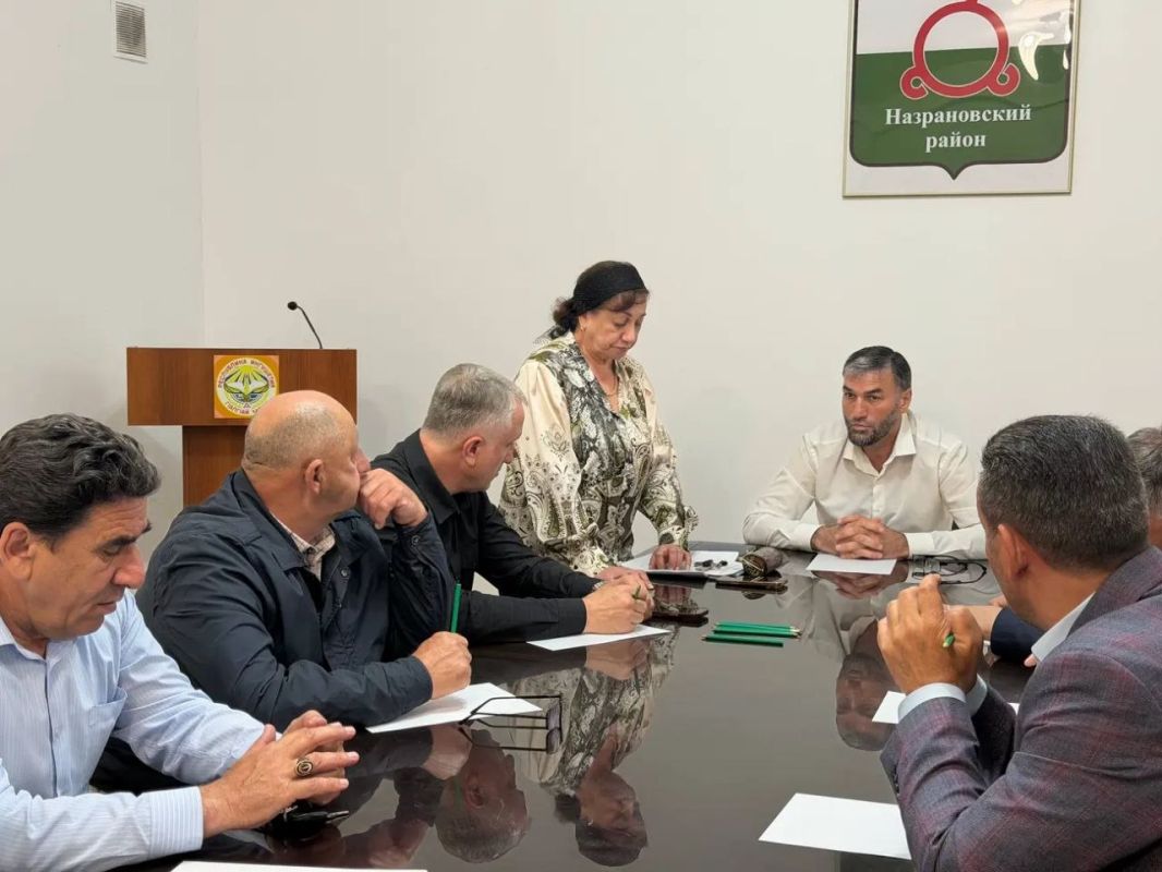 В Назрановском районе прошло совещание по подготовке к выборам депутатов Госдумы и Народного собрания Ингушетии, которые пройдут с 18 по 20 сентября