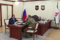 Глава Ингушетии провел встречу с начальником регионального управления Росгвардии
