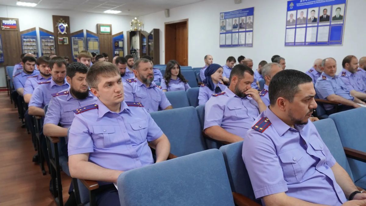 В следственном управлении СК России по Республике Ингушетия состоялось заседание коллегии по итогам работы за первое полугодие 2026 года В следственном управлении СК России по Республике Ингушетия состоялось заседание коллегии по итогам работы за первое полугодие 2026 года
