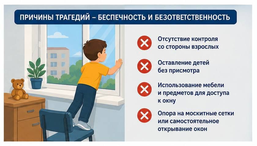 Следственное управление СК России по Республике Ингушетия напоминает о необходимости соблюдения мер безопасности в целях предотвращения выпадения детей из окон Следственное управление СК России по Республике Ингушетия напоминает о необходимости соблюдения мер безопасности в целях предотвращения выпадения детей из окон