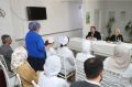 Глава Ингушетии Махмуд-Али Калиматов вместе с министром здравоохранения республики Зарой Албаковой посетил отделение медицинской реабилитации Сунженской ЦРБ имени А.А. Албакова в Троицком