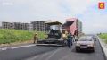 Муса Темурзиев в начале рабочего дня осмотрел ход строительства новой дороги на улице Б. Сайнароева
