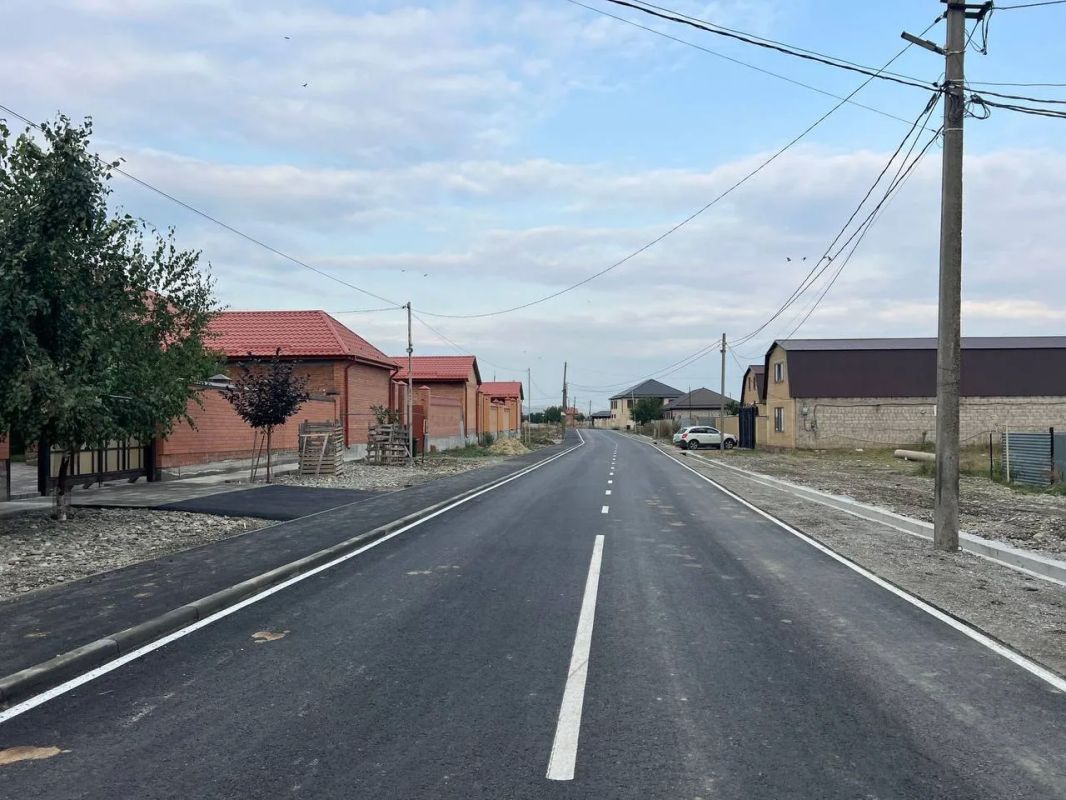 В Сунже завершены работы по комплексному благоустройству улицы Суворова В Сунже завершены работы по комплексному благоустройству улицы Суворова