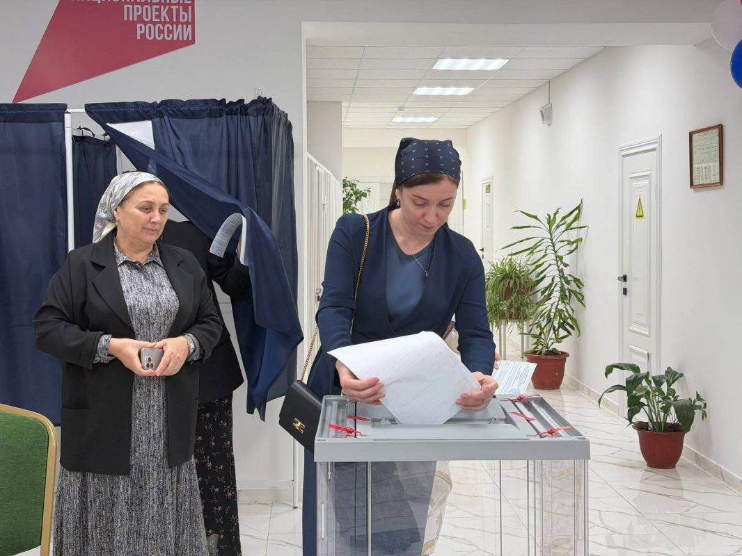 В Назрани продолжается голосование В Назрани продолжается голосование