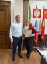 Глава Магаса Муса Темурзиев поздравил с днём рождения руководителя пресс-службы городской администрации Марьяну Евлоеву