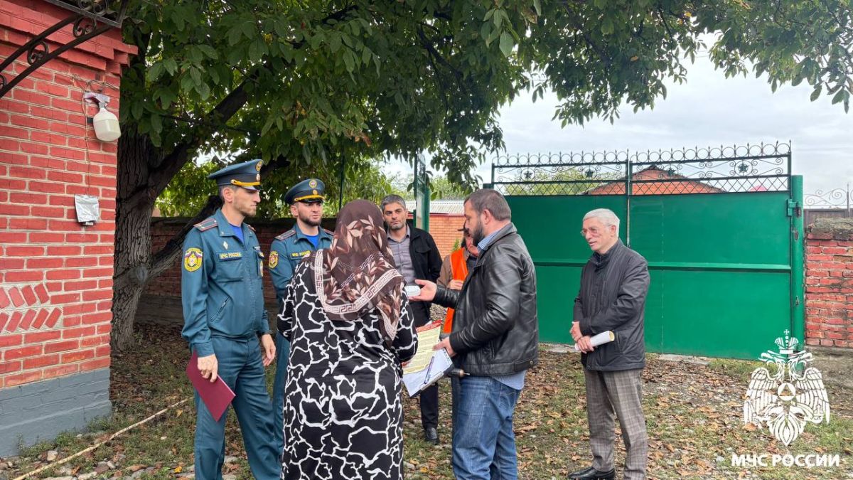 Пожарные извещатели установили жителям Республики Ингушетия Пожарные извещатели установили жителям Республики Ингушетия