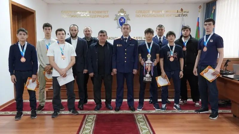 В Ингушетии наградили дзюдоистов — призёров Всероссийского турнира