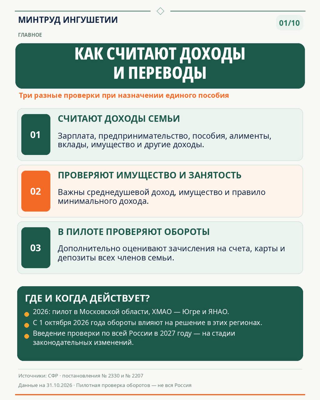 ЕДИНОЕ ПОСОБИЕ: КАКИЕ ДОХОДЫ БУДУТ УЧИТЫВАТЬ?